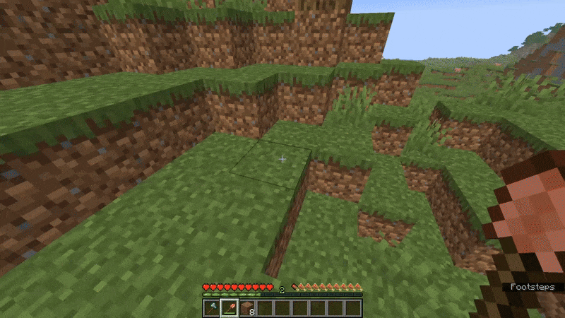 Using an item's action