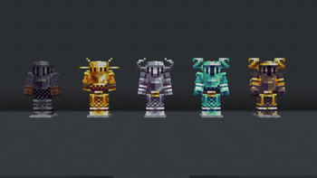 All Updated Armour Sets