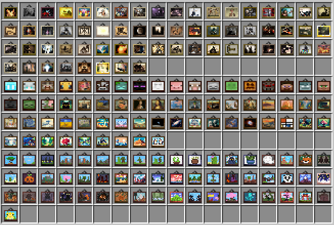 All Painting Sprites