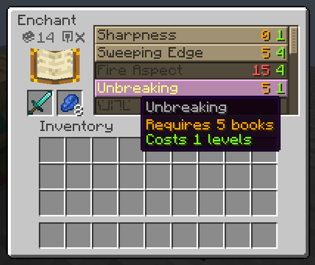 Reworked Enchanting Table