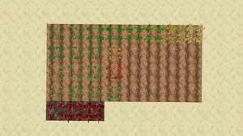 Crops from above