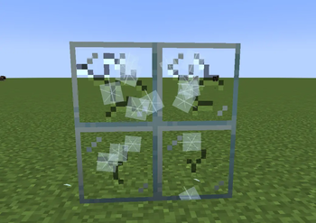 glass physics when shooting glass