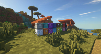 Colorful Iron Chests