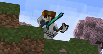 Sword & axe in 3rd person