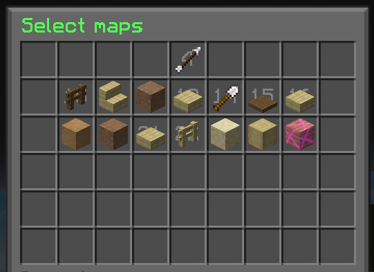 Map selector