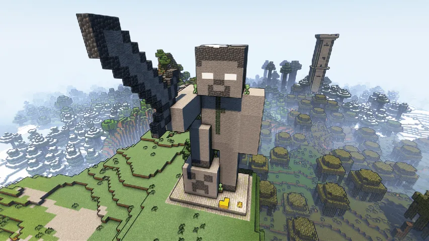 Herobrine Statue