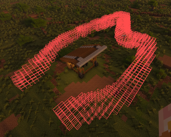 Spline, Hollow Mode, Radius = 2