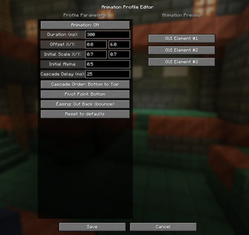 Animation Profile Editor
