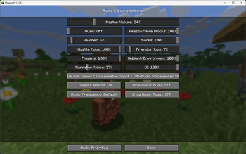 Sound Options