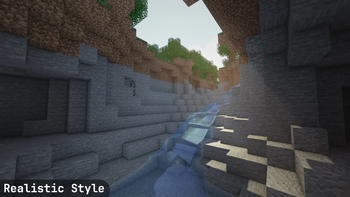 Realistic Style Cave
