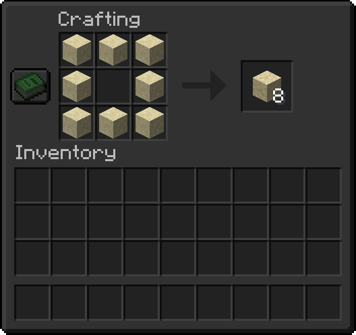 Suspicious Sand Crafting Recipe