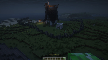 Oh no, creeper invasion!