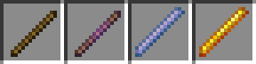 All the sticks that are buffed