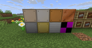 The metal blocks
