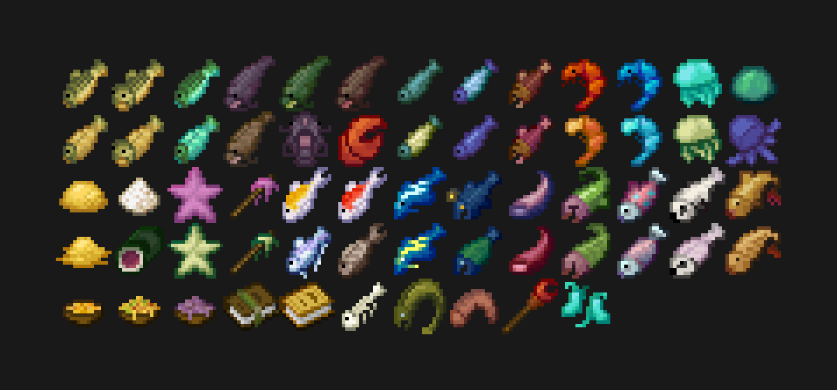 All mod items