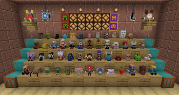 Plushies On Display