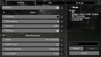 Config Screen