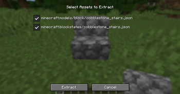 Blockstate Extraction