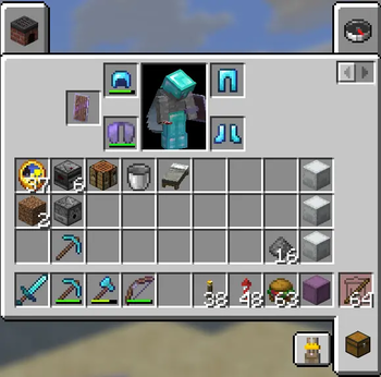Trashcan in the Survival Inventory Category
