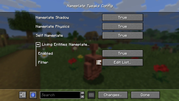Config Screen
