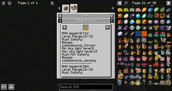 Spawn info
