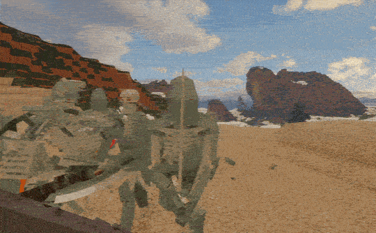 Battle scene