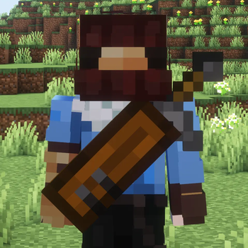 Default scabbard with stone sword