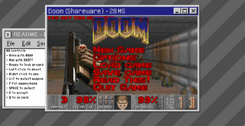 Doom Shareware - Menu