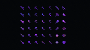 All items currently included in the pack
