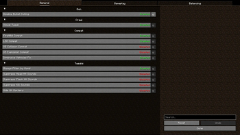 General Config