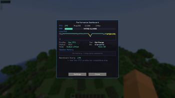 Live Performance Dashboard - Real-time FPS Monitoring
