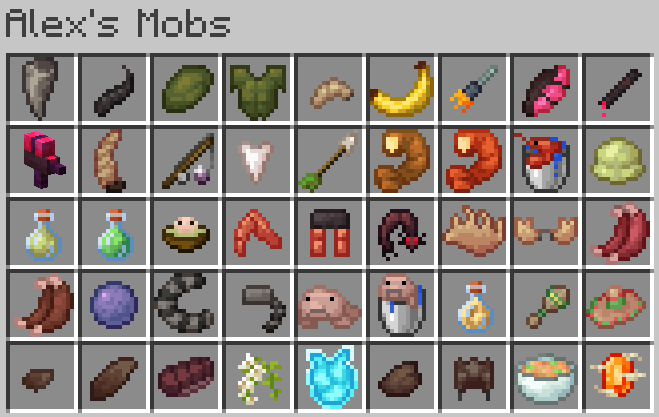 Alex's Mobs current assets