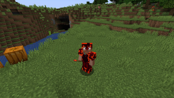 BlazeBloom Armor Set & Wand