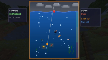 mini-game screen