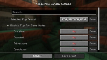 ๐๏ธ Adjust settings in the visual menu