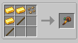 The recipe pattern for the sprig.