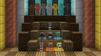 Wolf Armor Tiers
