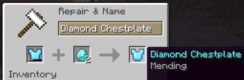 New Mending Functionality