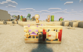 Desert and Mummy Vault and Keys