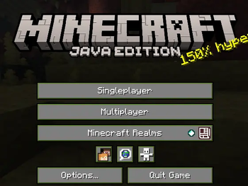 Green menu buttons