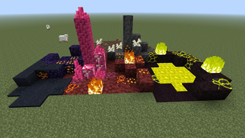 Nether blocks
