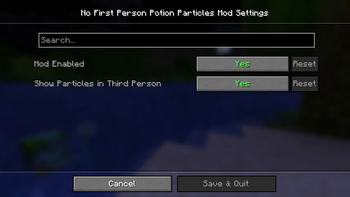 ModMenu options