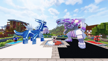 Dialga VS Palkia