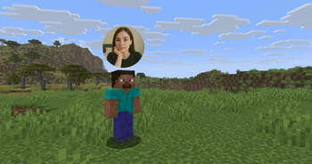 Player with enabled webcam