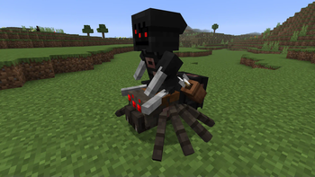 Spider Jockey Spider (+Skeletons Revamped: Classic Faces)