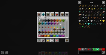 Gameplay with JEI
