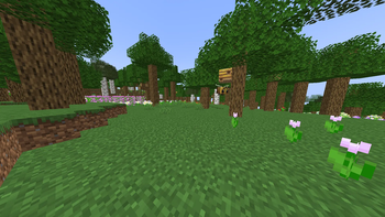 Flower forest works too!