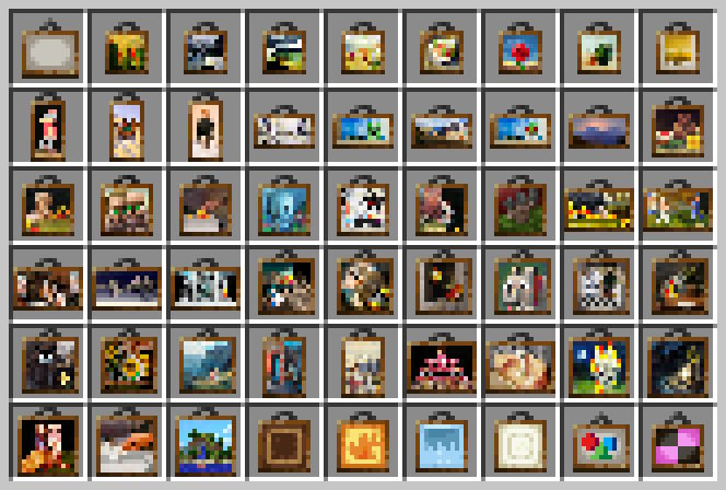 Inventory textures
