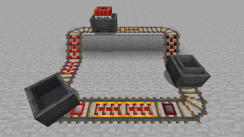 Rails and minecarts