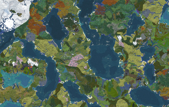 Continent Map